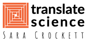 translate science logo orange transparent